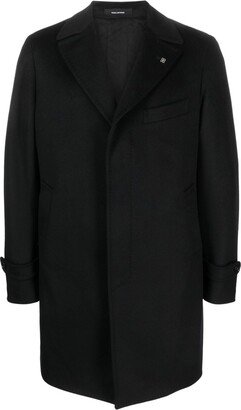 Concealed-Fastening Virgin Wool Jacket