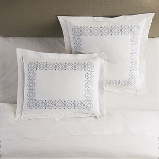 Suzanne Kasler Quatrefoil Embroidered Sham