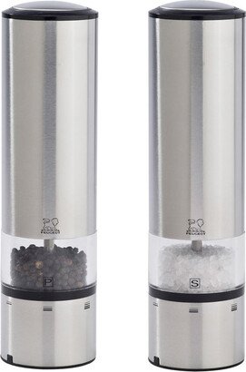 Elis Sense Electric Salt & Pepper Mill Set, Stainless