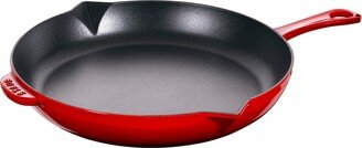 10 Enameled Cast Iron Fry Pan-AB