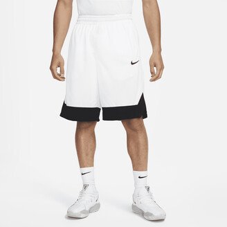 Men's Dri-FIT Icon Basketball Shorts in White