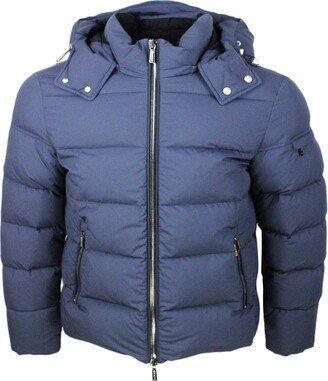 Long Sleeved Zipped Padded Jacket-AA