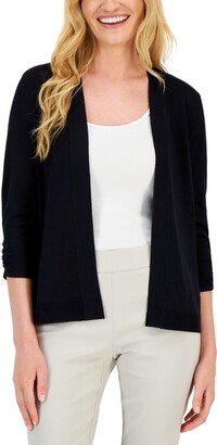 Petite Stud-Cuff Cardigan, Created for Macy's