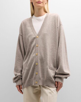 Darko Cashmere-Wool Oversized Cardigan