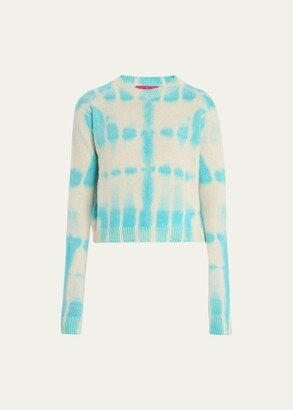 LSD Tie-Dye Cashmere Crewneck