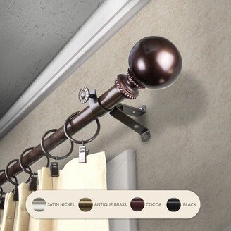 InStyleDesign Tegan Adjustable Curtain Rod 13/16 inch dia.