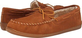 3902 (Brown Suede) Men's Slippers