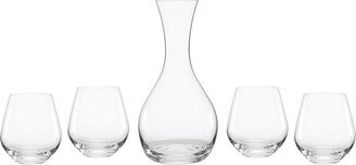 Tuscany Classics 5Pc Decanter & Glass Set, 4.15 LB