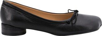 Bow Detailed Round-Toe Ballet Flats