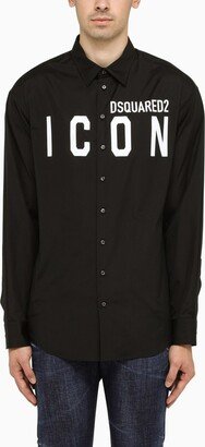 Black Icon regular shirt