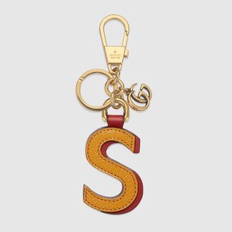 Letter S keychain