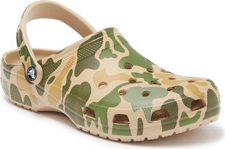 Gender Inclusive Classic Camo Print Clog