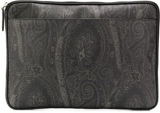 Paisley Print Laptop Case