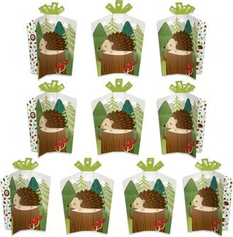 Big Dot Of Happiness Forest Hedgehogs Birthday Party or Baby Shower Fold and Flare Centerpiece 10 Ct