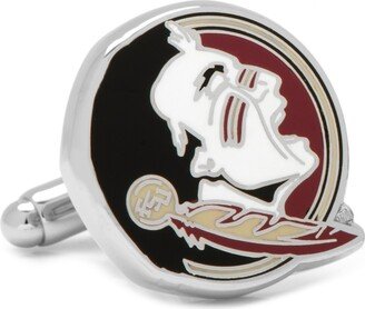 Florida State Seminole Head Cufflinks