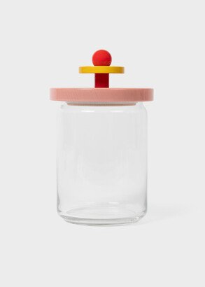 Alessi Large Pink Storage Jar by Ettore Sottsass