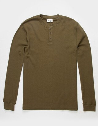 TENTREE TreeWaffle Mens Henley Tee