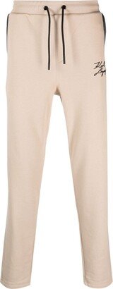 Organic-Cotton Blend Track Pants-AA