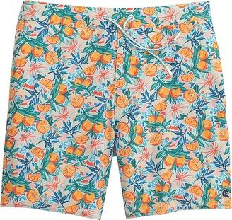 Del Sol Printed Swim Shorts