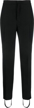 Slim-Fit Stirrup Trousers