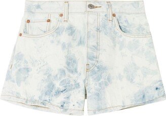 70s High-Rise Denim Shorts