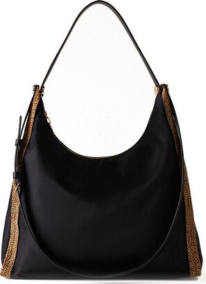 Medium Black Hobo Shoulder Bag