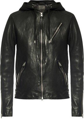 ‘Harwood’ leather jacket