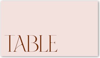 Wedding Place Cards: Big Request Wedding Place Card, Pink, Placecard, Matte, Signature Smooth Cardstock