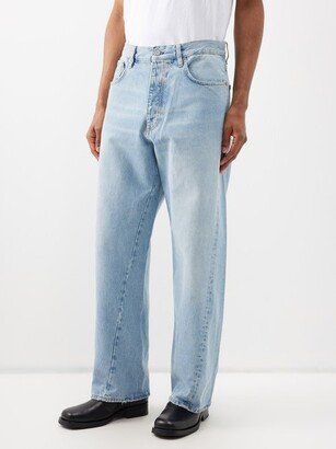 Wide Twist Wide-leg Jeans