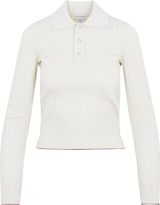 Long-Sleeved Polo Shirt