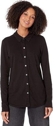 Caroline Shirt (Black) Women's Clothing