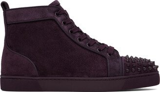 Purple Lou Spikes Sneakers