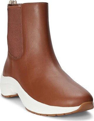 Rylee Chelsea Slip-On Sneaker (Deep Saddle Tan) Women's Shoes