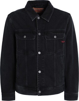 D-barcy Trucker Jacket Denim Outerwear Black