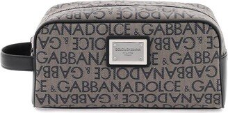 coated jacquard vanity case-AA