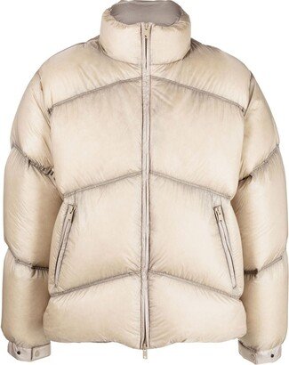 Stand-Up Collar Puffer Jacket