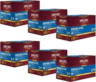 Barrie House Morning Ritual Single Serve Coffee - Case of 6 Boxes/10 Pods/4.5 oz