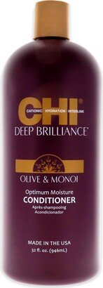 Deep Brilliance Optimum Moisture Conditioner by for Unisex - 32 oz Conditioner