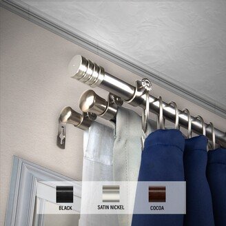 InStyleDesign Don Triple Curtain Rod 13/16 inch dia.