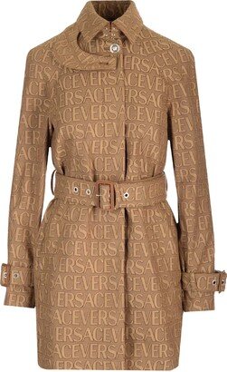 Versace versace Allover Trench