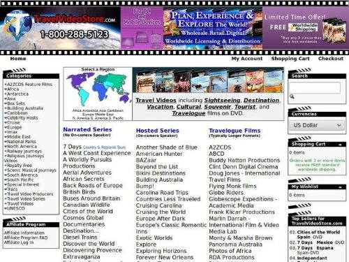 TravelVideoStore Promo Codes & Coupons