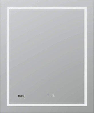 Daytona, 24x30x1, Ultra-Slim Frame, LED Lighted Bathroom Mirror, Defogger - 24x30x1