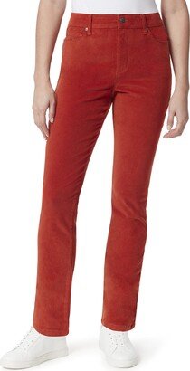 Women's Amanda Corduroy Slim High Rise Pant-AC