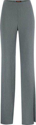 Creponne Straight-Leg Trousers