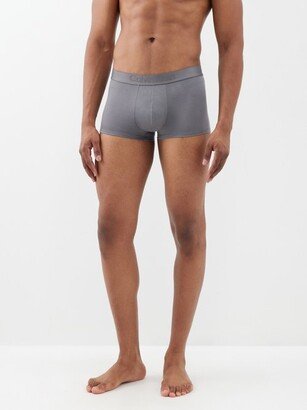 Pack Of Three Cotton-blend Short Boxer Briefs