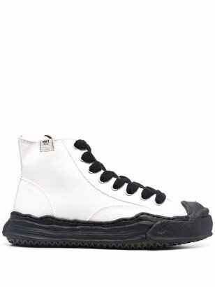 Chunky High-Top Sneakers-AA