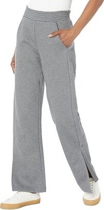 Courtside Classic Sweatpants (Medium Grey Heather) Women's Clothing