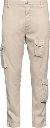 Cropped Pants Beige-AL