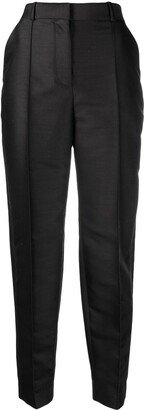 Pressed-Crease Tapered Trousers-AI