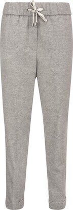 Wool-blend Jogger Trousers